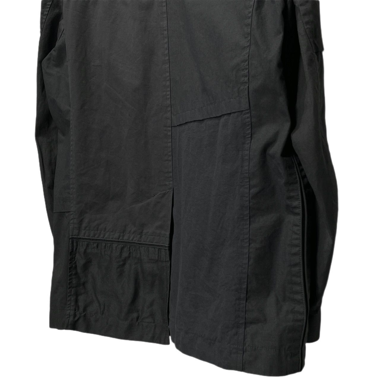 COMME des GARCONS HOMME 21SS コットンリネン製品染め切替パッチ