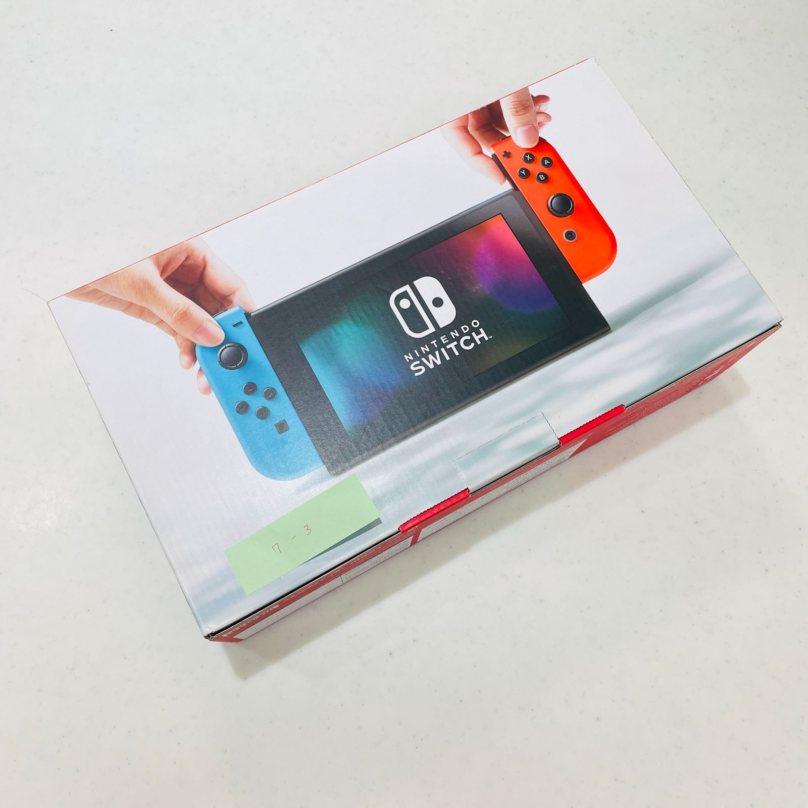 Nintendo Switch 本体 初期型V1【確実未対策機】ネオンブルー ネオン