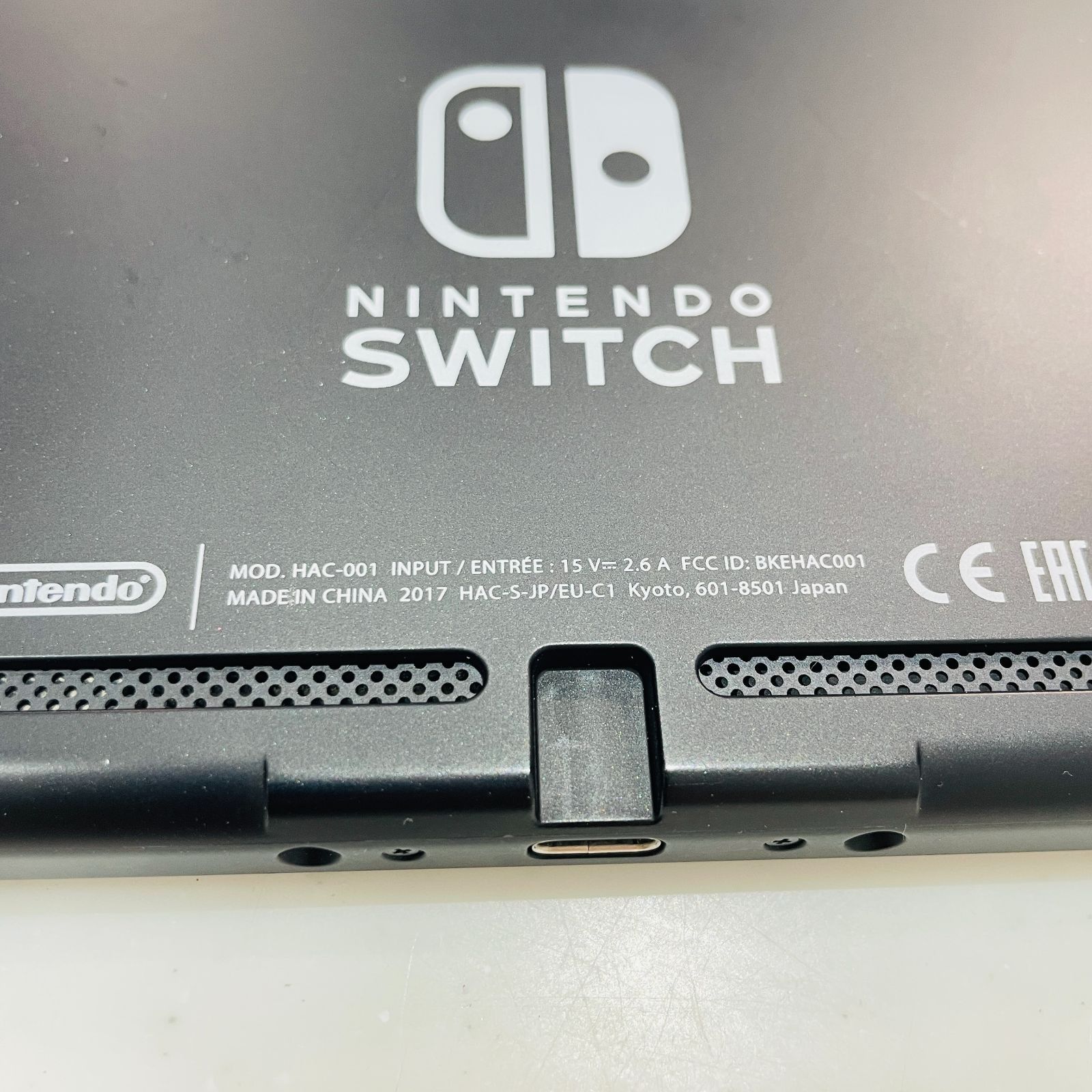 Nintendo Switch 本体 初期型V1【確実未対策機】ネオンブルー ネオン