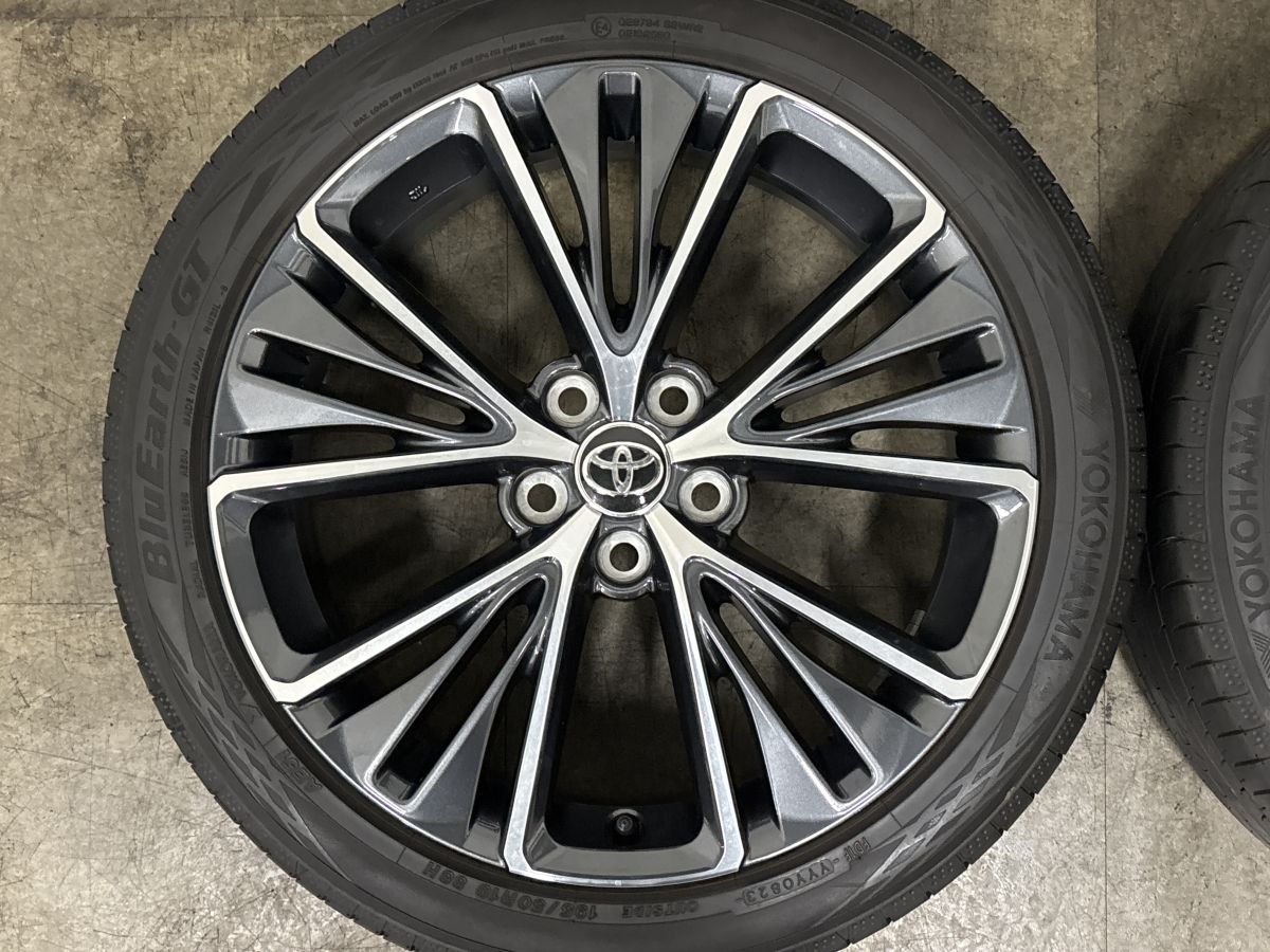 バリ溝 美品】トヨタ 60系 プリウス 純正 19in 6.5J +40 PCD114.3