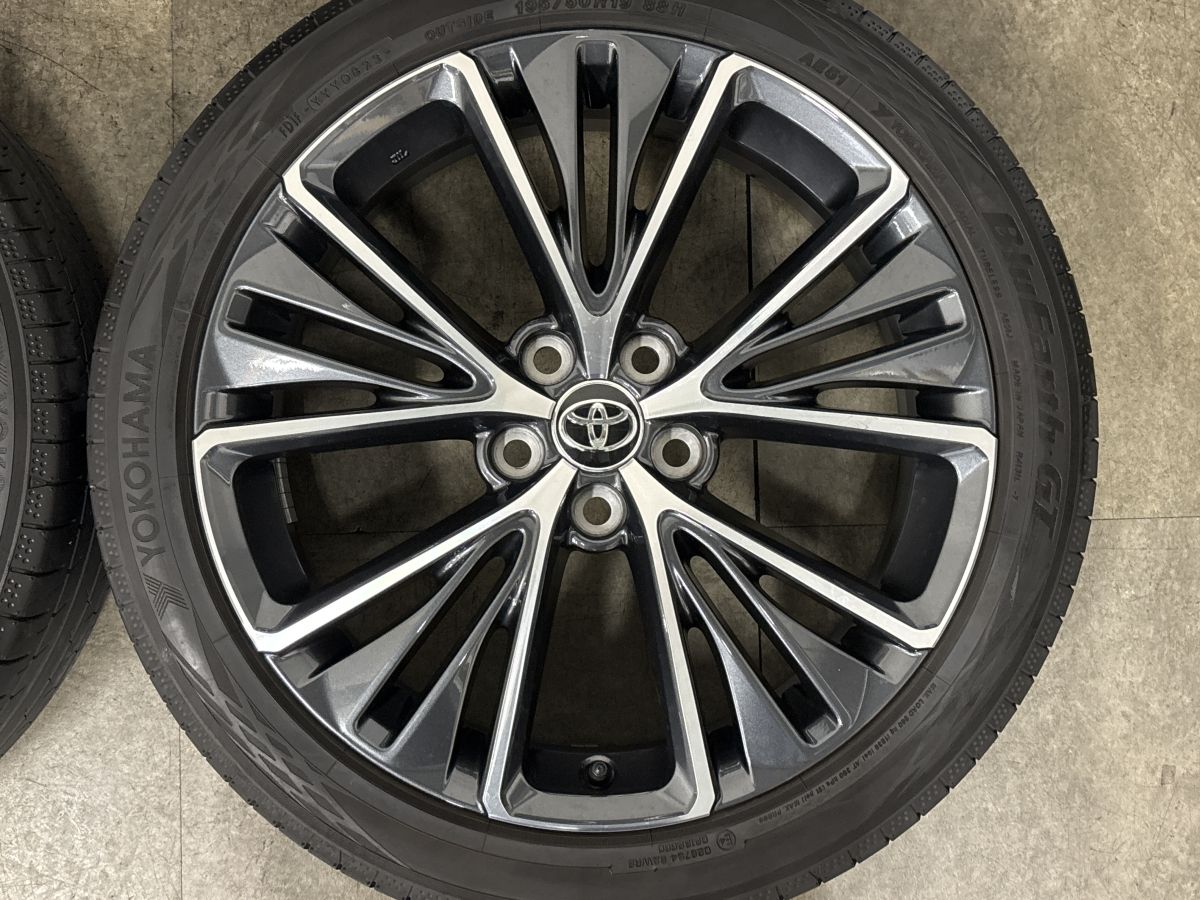 バリ溝 美品】トヨタ 60系 プリウス 純正 19in 6.5J +40 PCD114.3