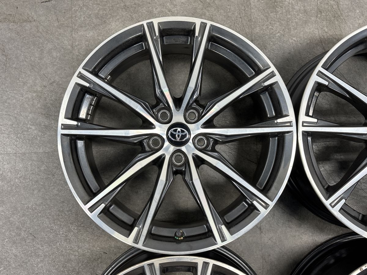 良好品】トヨタ 86 後期 純正 17in 7J +48 PCD100 4本セット スバル