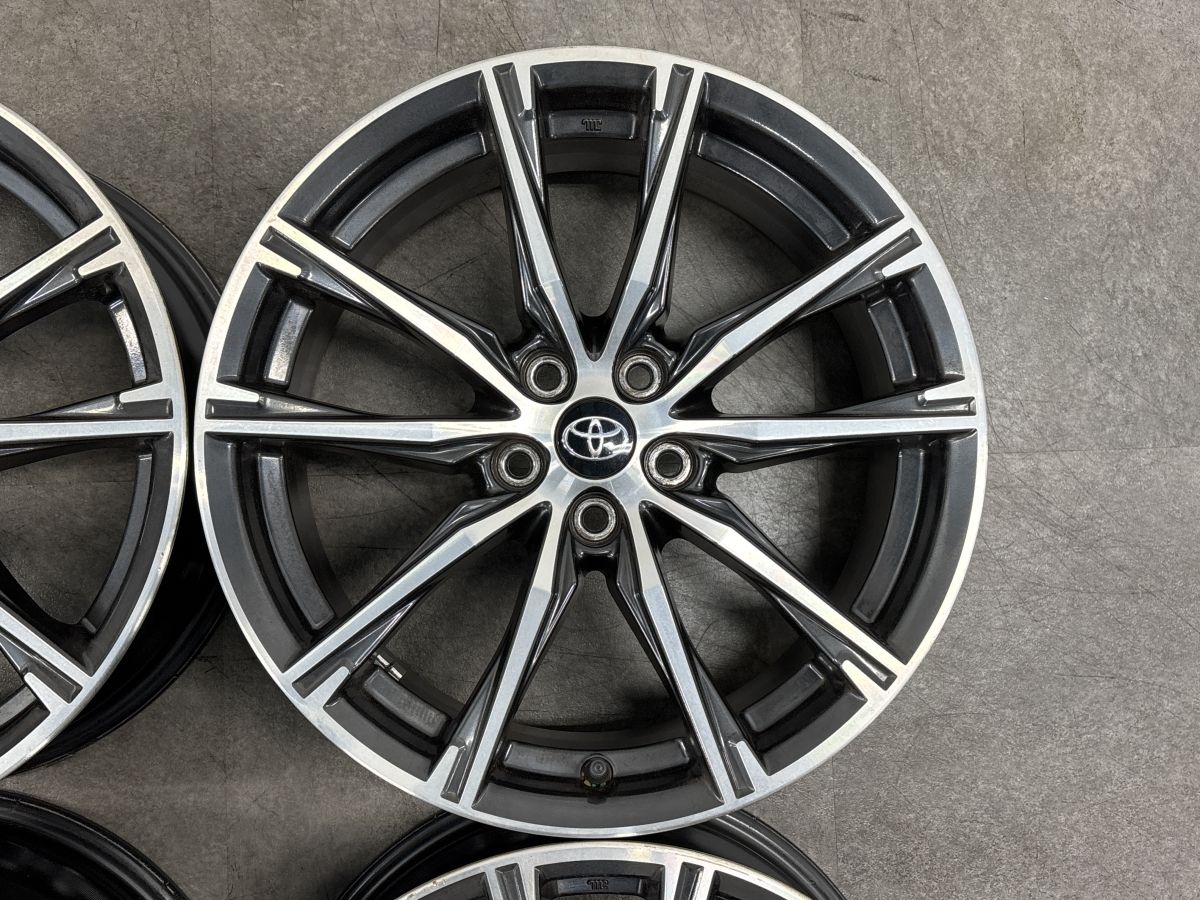 良好品】トヨタ 86 後期 純正 17in 7J +48 PCD100 4本セット スバル