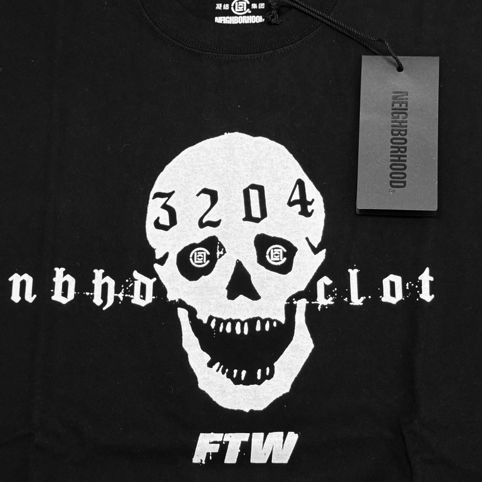 未使用 NEIGHBORHOOD × CLOT 25AW S/S TEE FTW コラボTシャツ 半袖