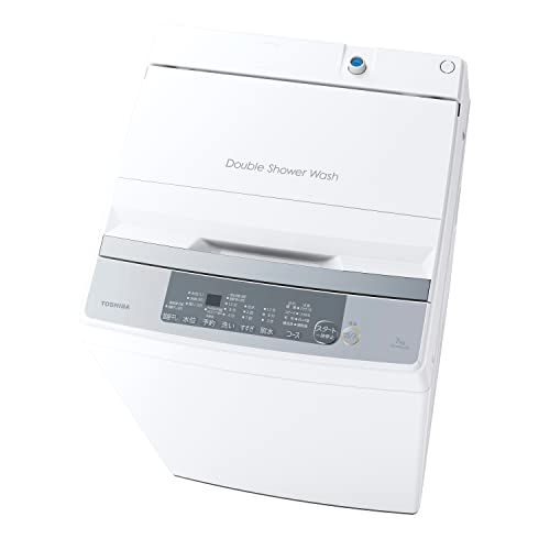 TOSHIBA(東芝) 全自動洗濯機 7kg AW-700Z2(W) ボディ幅51.5? ステンレス槽 槽洗浄・槽乾燥 縦型 静音 部屋干し 保護カバー ピュアホワイトry 0a61c52a
