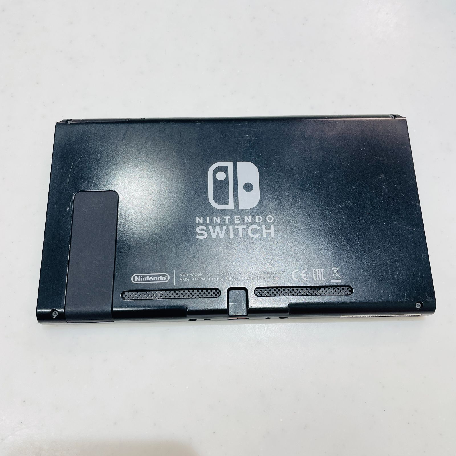 Nintendo Switch 本体 初期型V1 グレー ストラップ欠品 液晶綺麗 動作