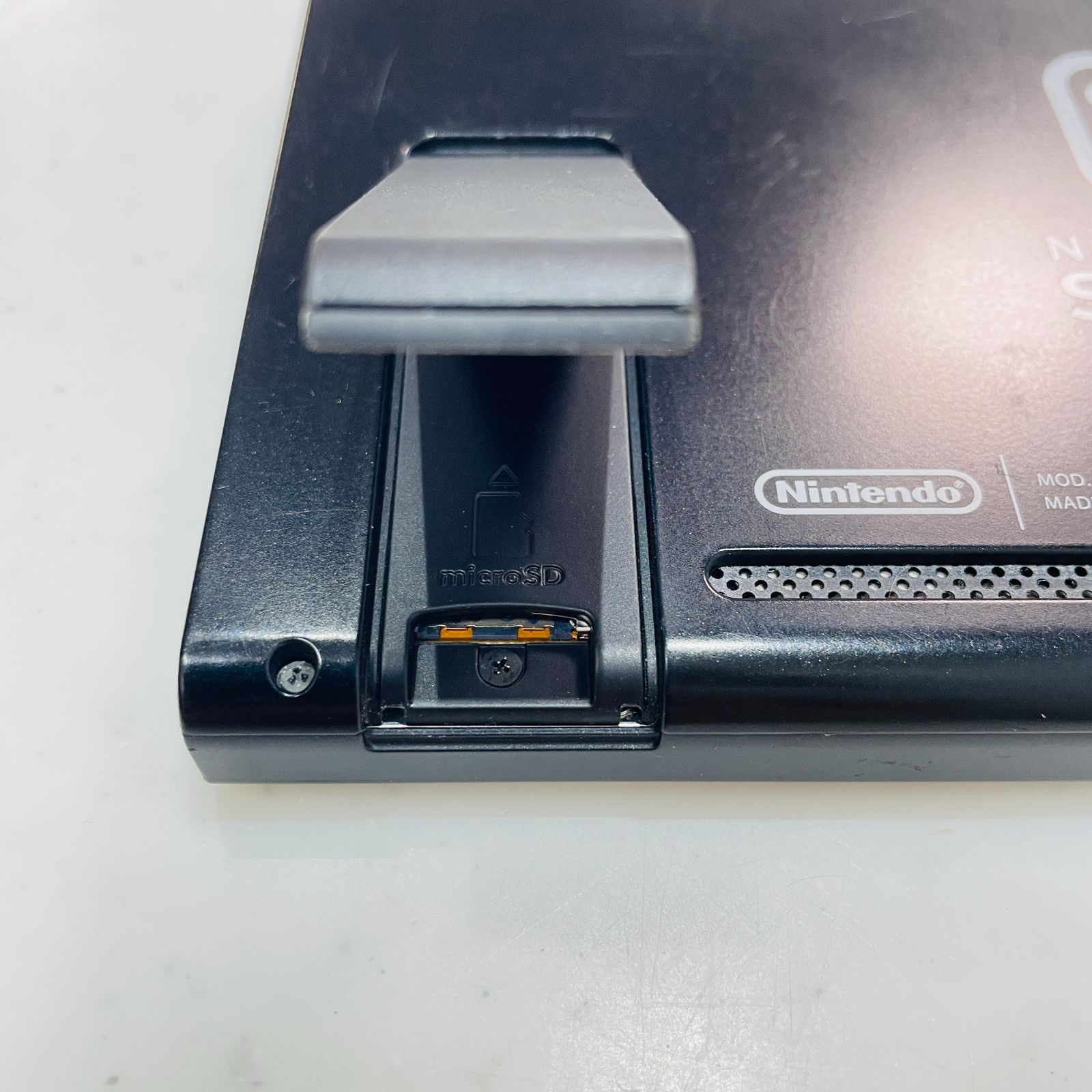 Nintendo Switch 本体 初期型V1 グレー ストラップ欠品 液晶綺麗 動作
