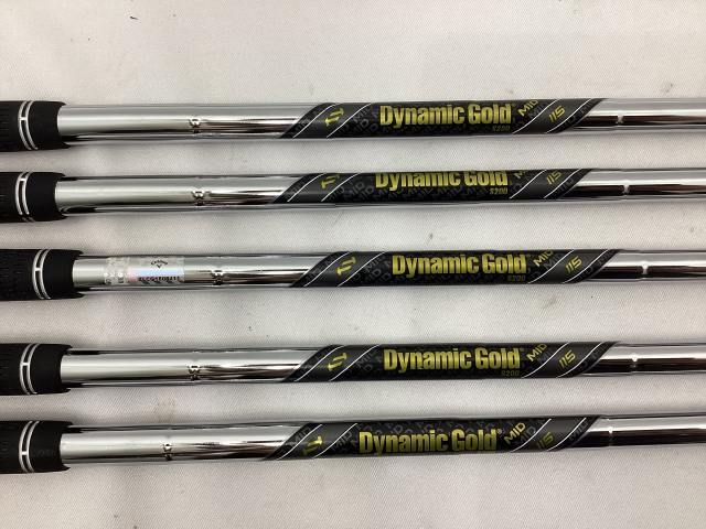 中古】シャフト その他 中古 Dynamic Gold MID 115（S200） 5本/S200/0