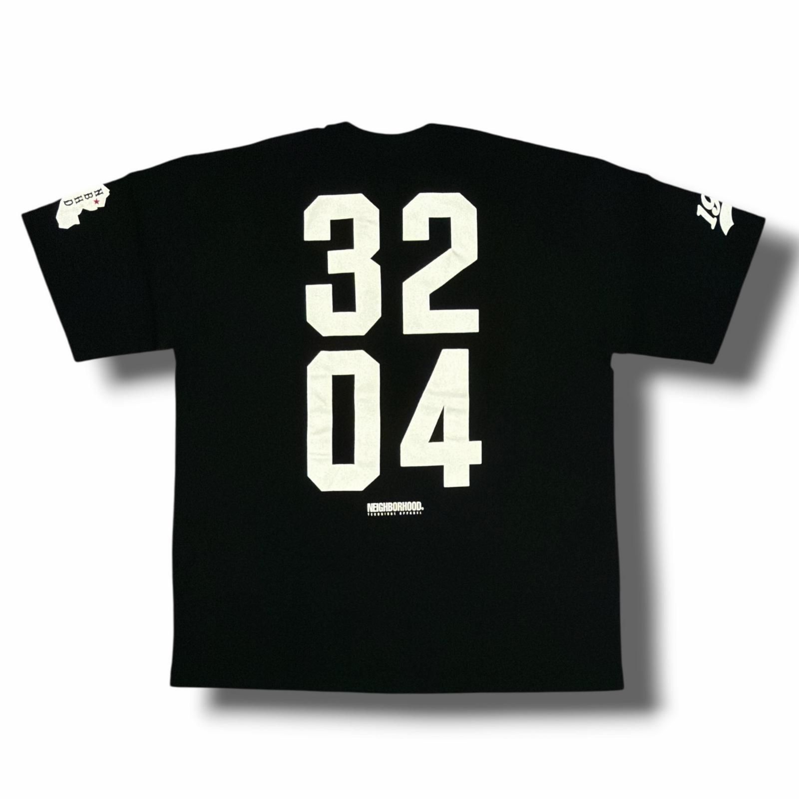 未使用 NEIGHBORHOOD 25AW NH . TEE SS ロゴプリントTシャツ 半袖 