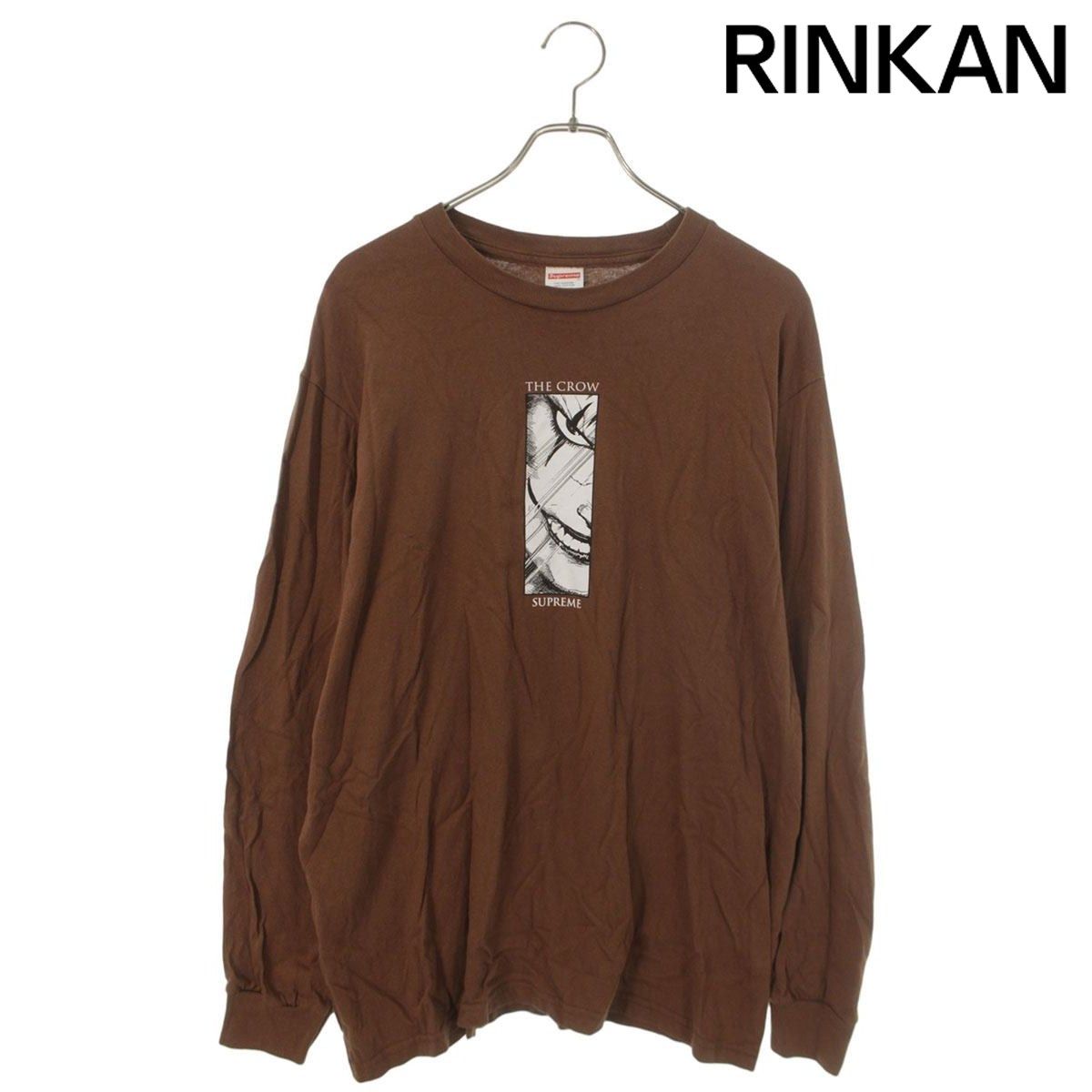 シュプリーム 21AW The Crow L/S Tee フロントプリント長袖カットソー メンズ M