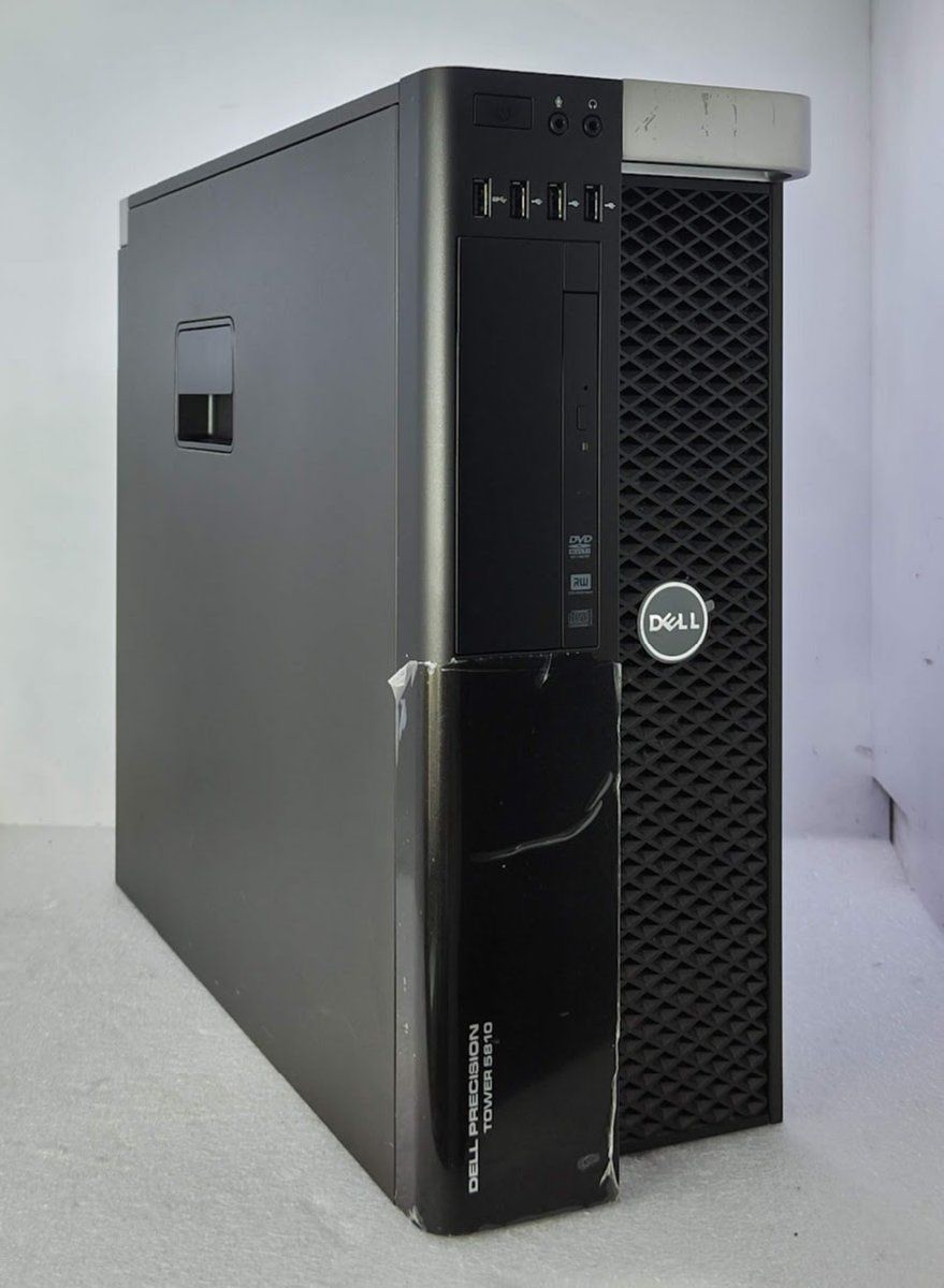 ★[Windows11] 高速SSD 大容量メモリ タワー型WS Dell Precision Tower 5810(Xeon E5-1650v3 3.5GHz/32GB/SSD 256GB+1TB/DVD/Quadro K620)