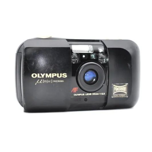動作OK】OLYMPUS μ[mju:] PANORAMA オリンパス コンパクトフィルム