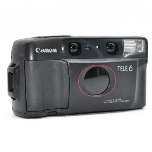 動作OK】Canon Autoboy TELE6 コンパクトフィルムカメラ - メルカリ