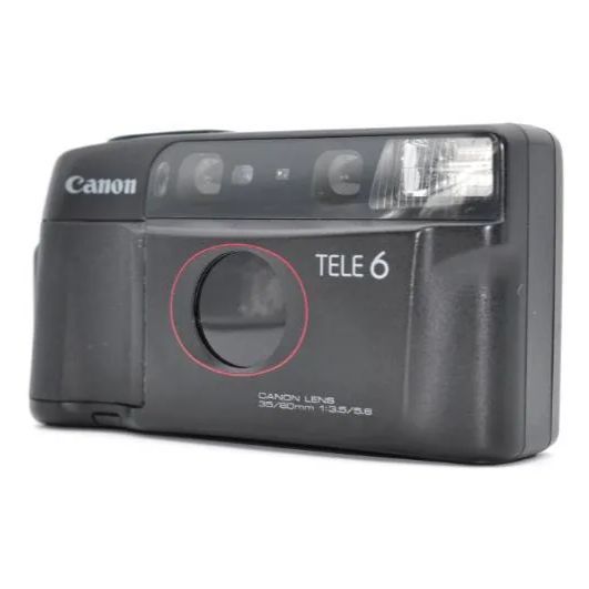 動作OK】Canon Autoboy TELE6 コンパクトフィルムカメラ - メルカリ