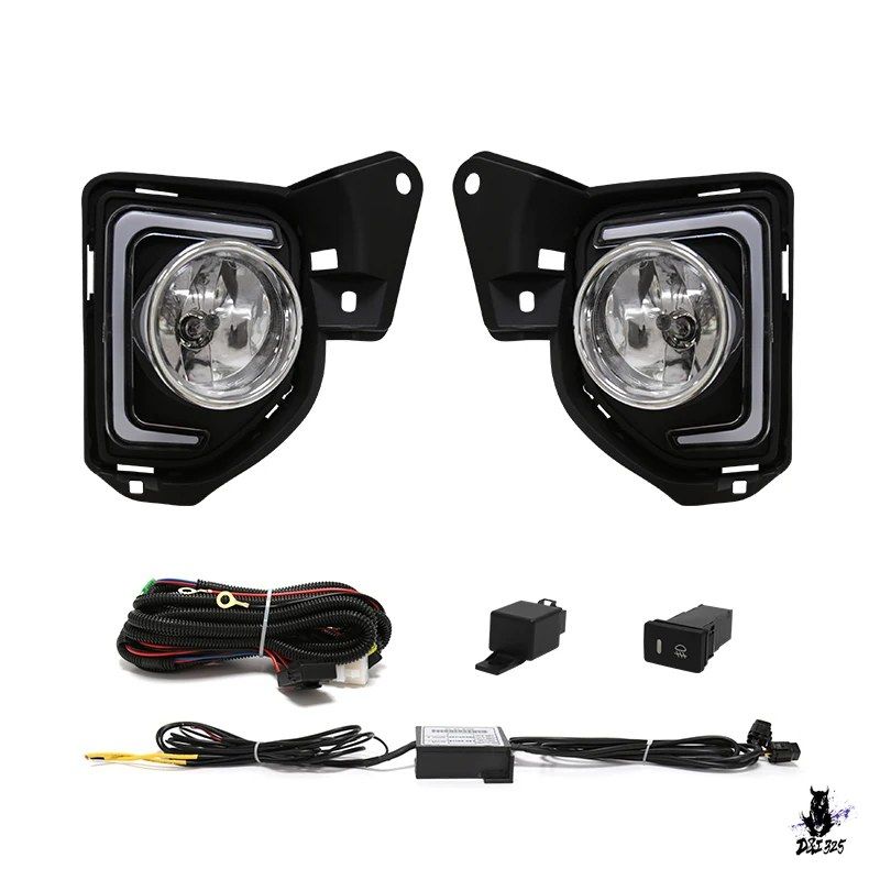 トヨタハイエース 2014-2016年式 LED フォグランプ DRL デイタイムランニングライト