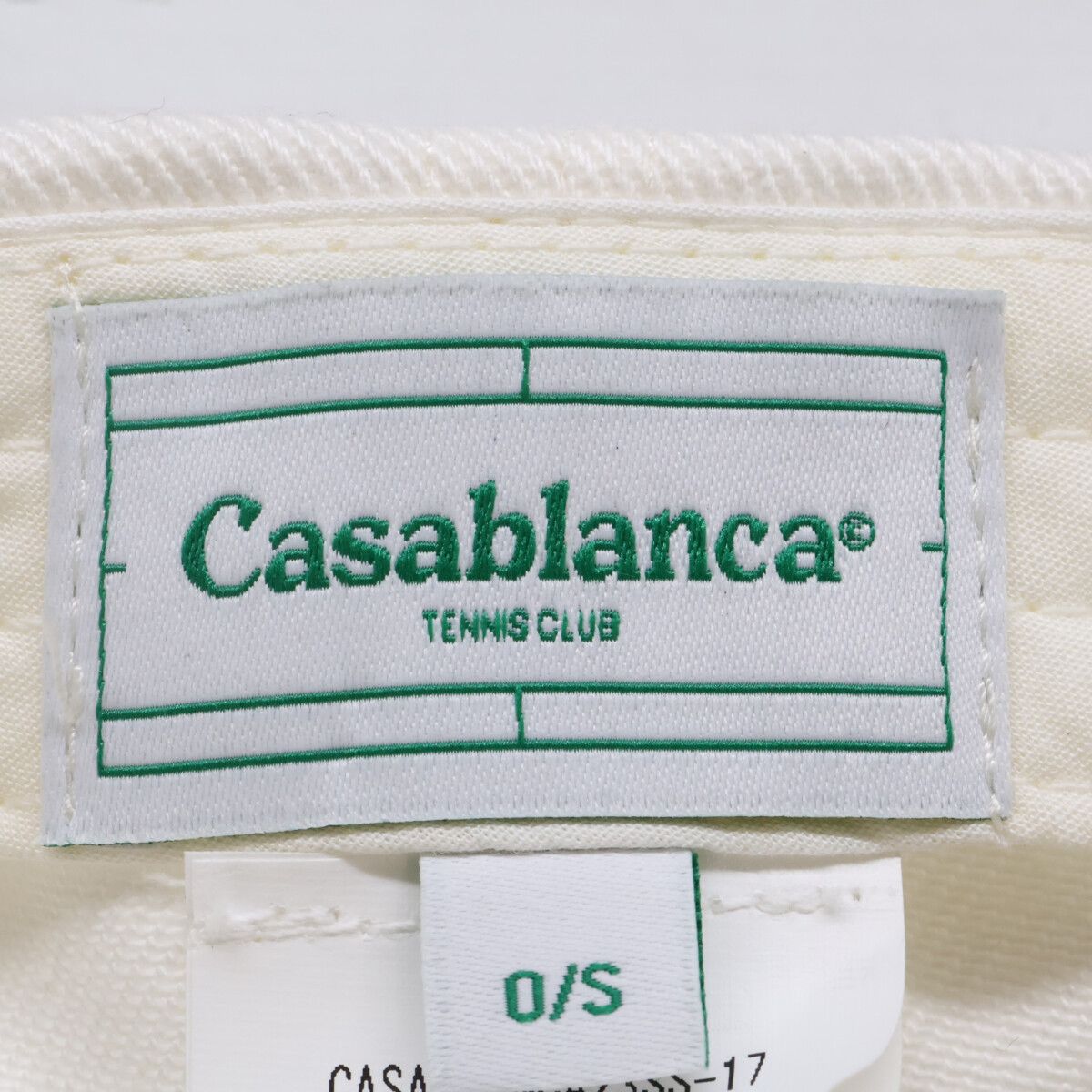 CASABLANCA カサブランカ 23SS AS23-HAT-002-11 TWILL School Of