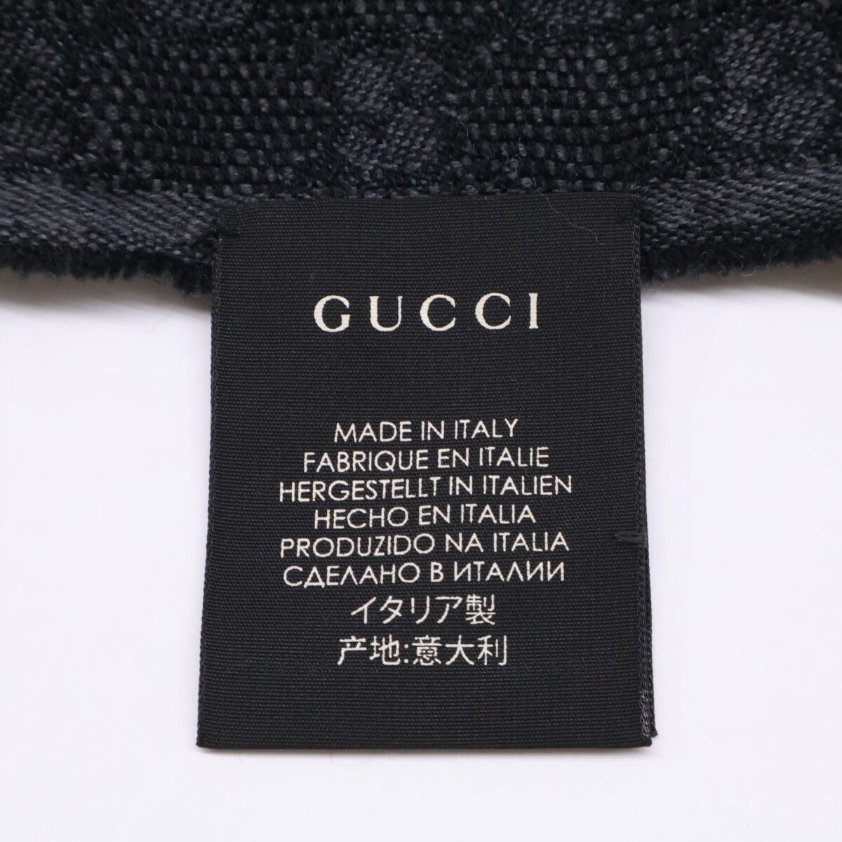 GUCCI グッチ 【即決/国内正規】シェリーライン GG柄 シルク/ウール 37