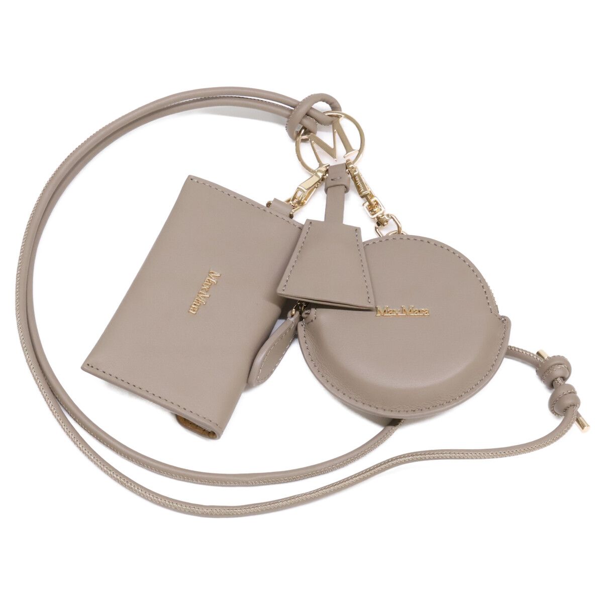 Max Mara マックスマーラ 【美品】カーフレザー マルチケース・カード