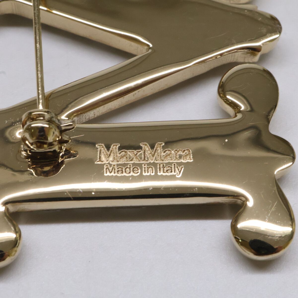 Max Mara マックスマーラ 【美品】バス クリスタル Mロゴ - メルカリ