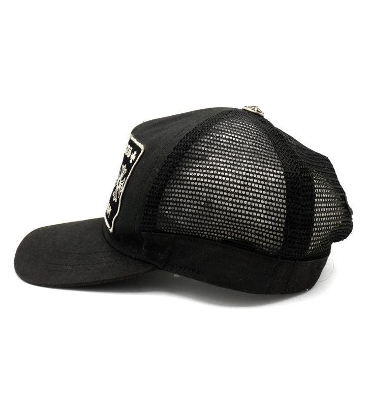 クロムハーツ CHROME HEARTS 【 CH TRUCKER CAP 】 CH 刺繍 ワッペン