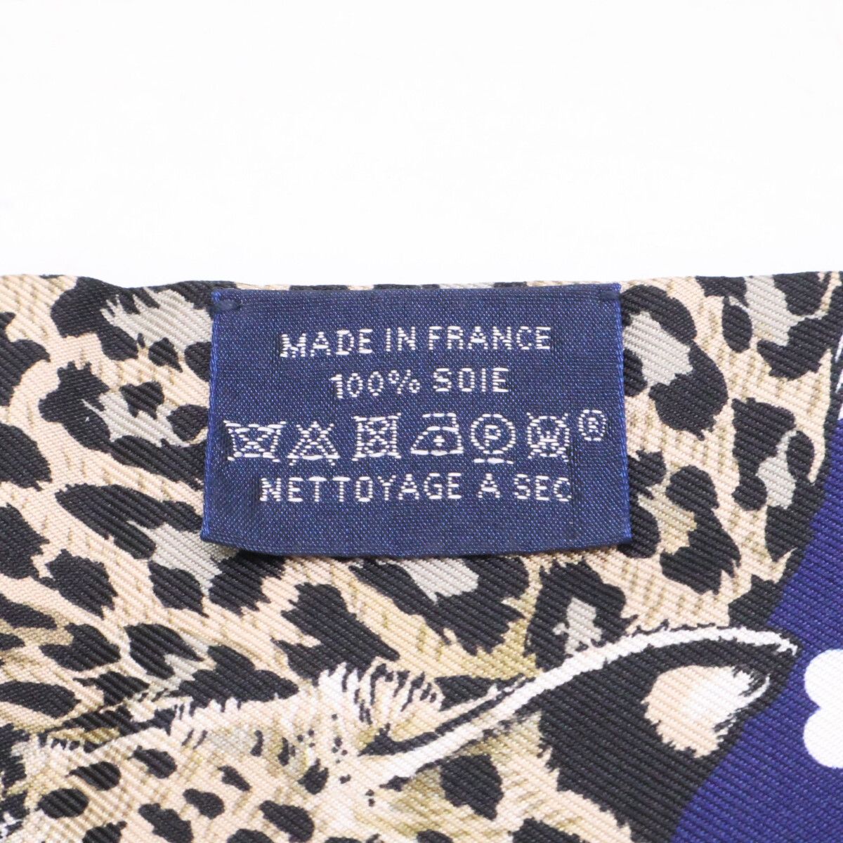 HERMES エルメス 【美品】JUNGLE LOVE LOVE ジャングルラブラブ シルク