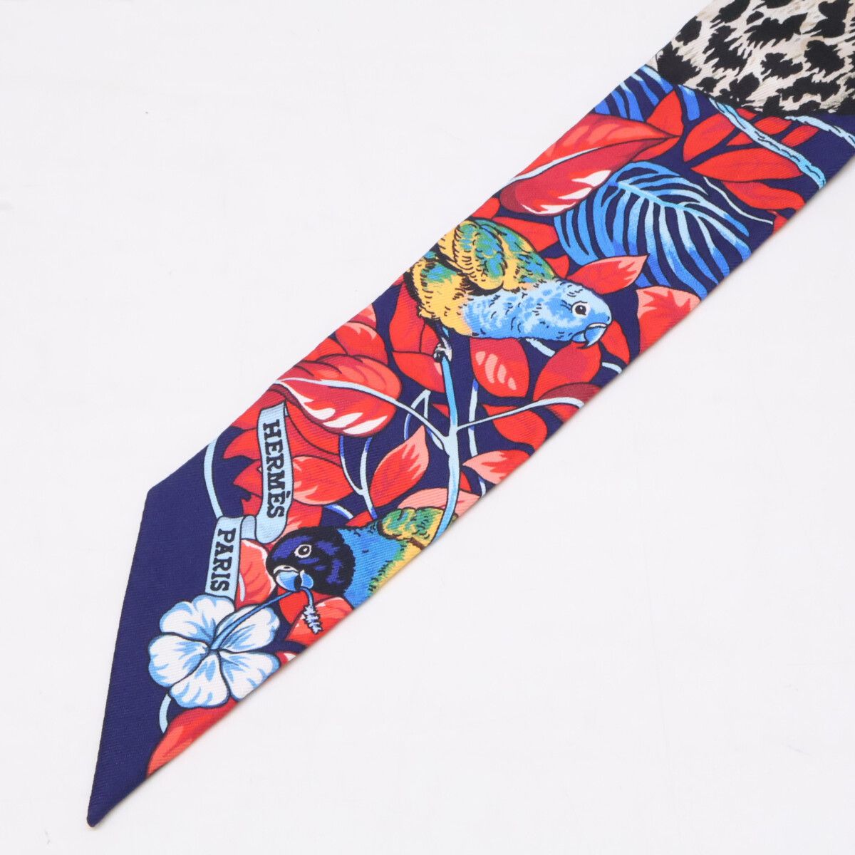 HERMES エルメス 【美品】JUNGLE LOVE LOVE ジャングルラブラブ シルク