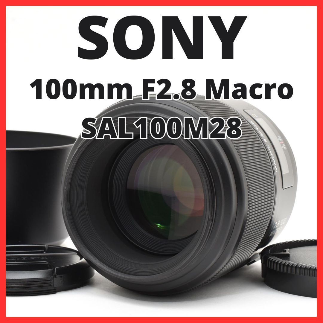 F12[8079]★極美品★ ソニー SONY 100mm F2.8 Macro SAL100M28