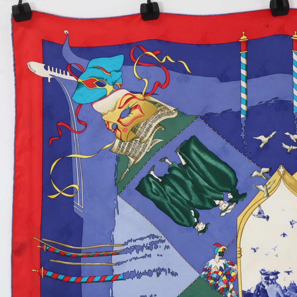 HERMES エルメス LE CARNAVAL DE VENISE ベニスのカーニバル カレ90