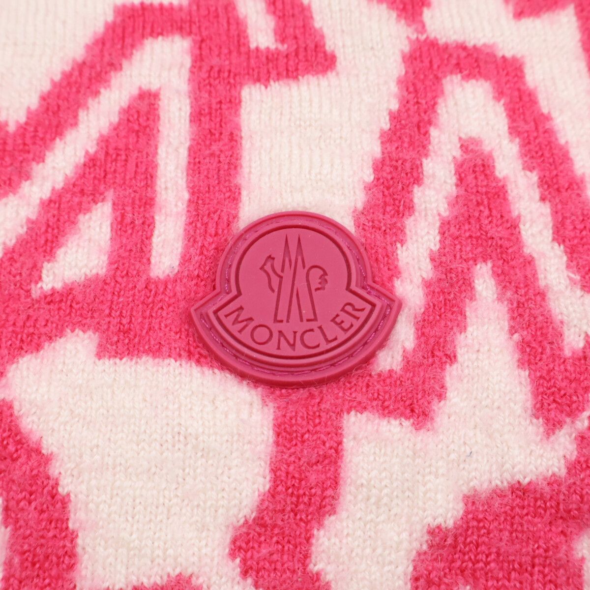 MONCLER モンクレール 【美品】G29519Z71300 COPERTA TRICOT ウール 