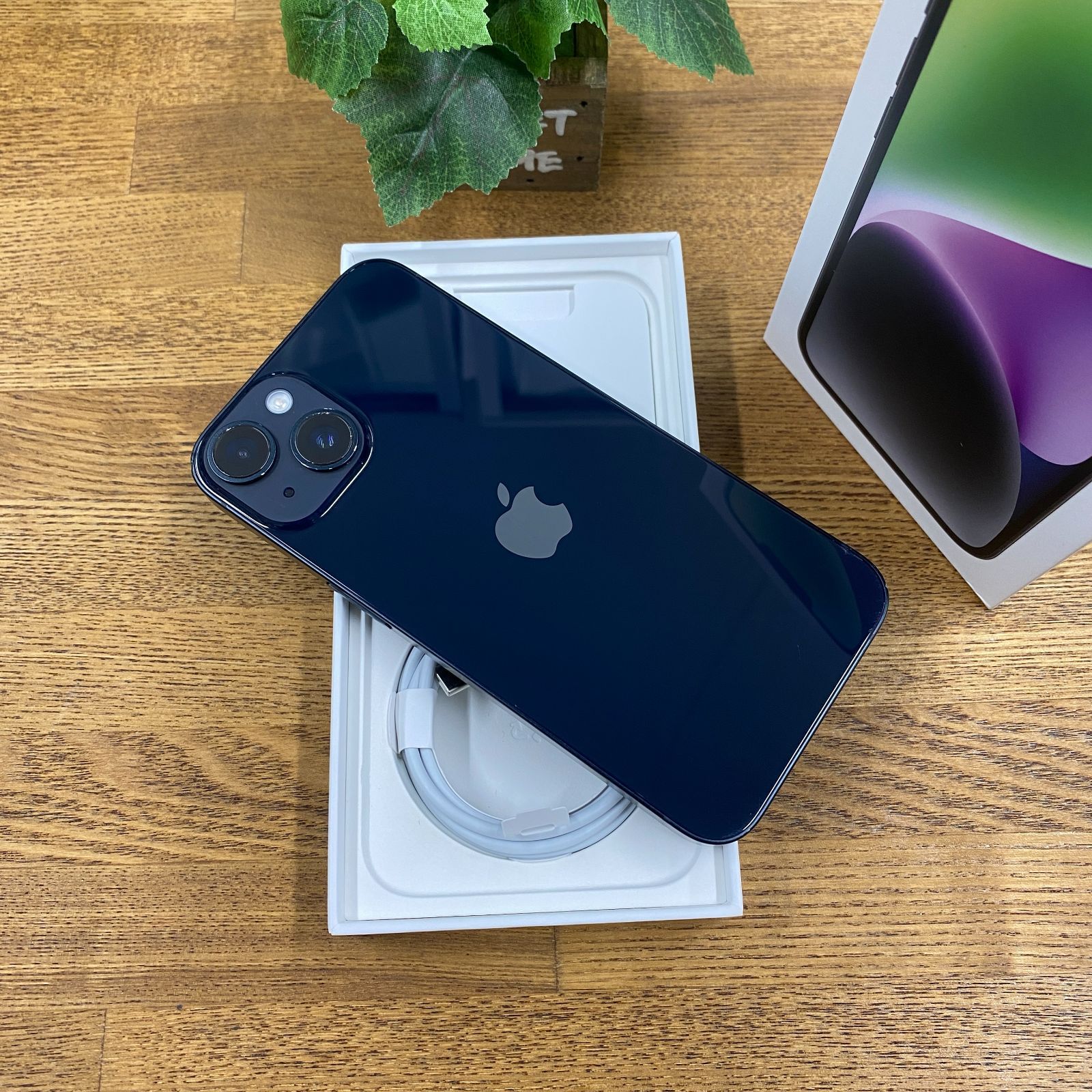 中古 iPhone14 128Gb ミッドライト 国内SIMフリー 送料無料 カテゴリ