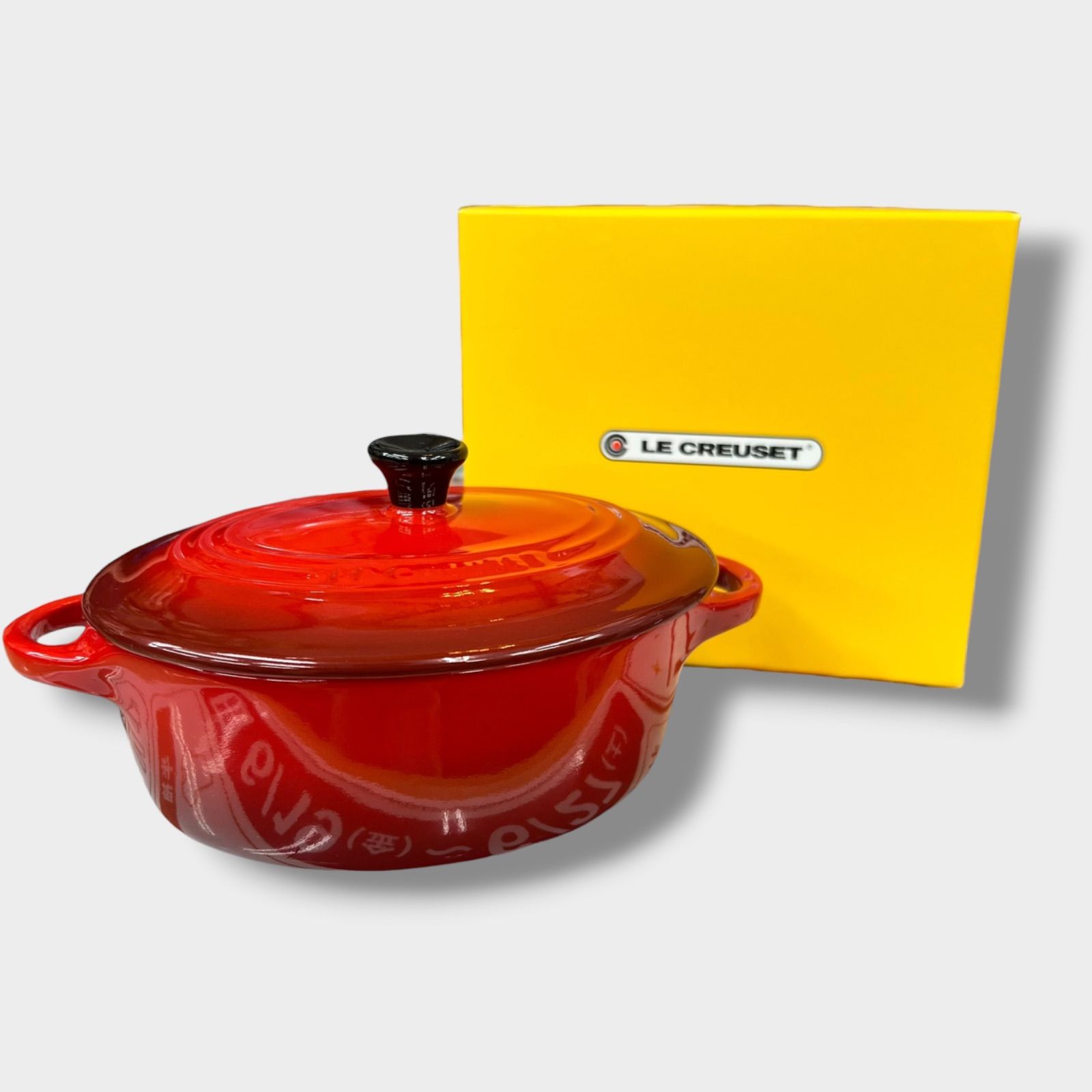 新品】Le Creuset ミニ・オーバル・ココット ルクルーゼ 箱付き ミニ 新品】Le Creuset ミニ・オーバル・ココット ルクルーゼ 箱付き ミニ