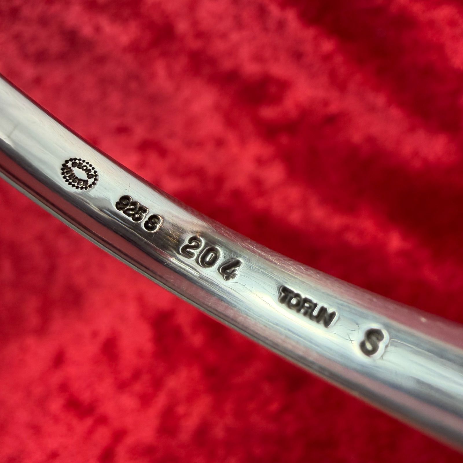 美品 バングル TORUN ♯204 S ジョージジェンセン/GEORG JENSEN - メルカリ