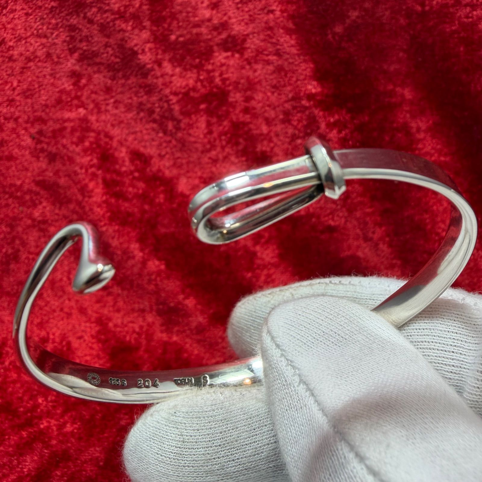 美品 バングル TORUN ♯204 S ジョージジェンセン/GEORG JENSEN - メルカリ