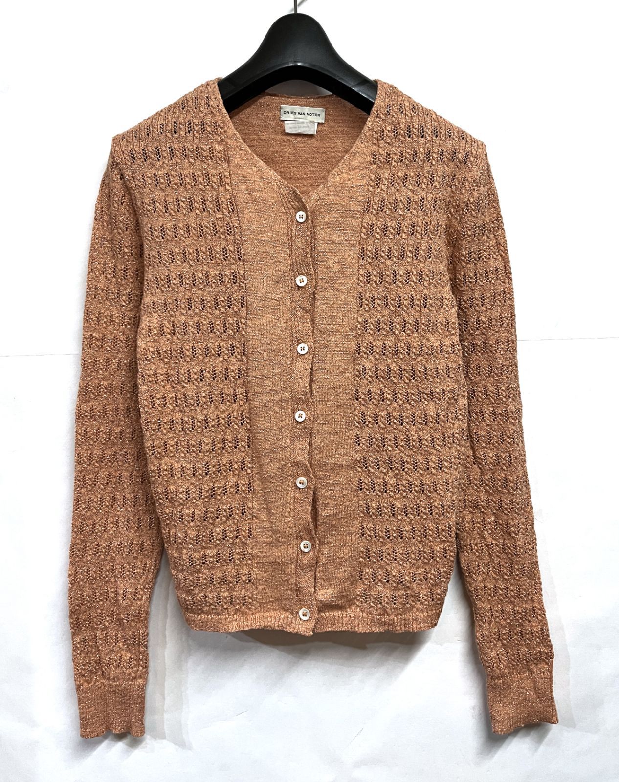 や*ん様 ドリスヴァンノッテン　アルパカ　カーディガン　レア　クリーニング済み美 90s ヴィンテージ デッドストック DRIES VAN NOTEN｜ドリスヴァン