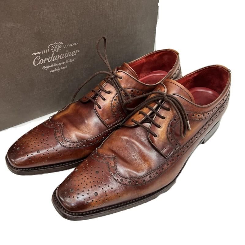 古着 Cordwainer コードウェイナー LOMBARD レザーシューズ size7 メンズ - ISItems【USED】【古着】【中古】50161723