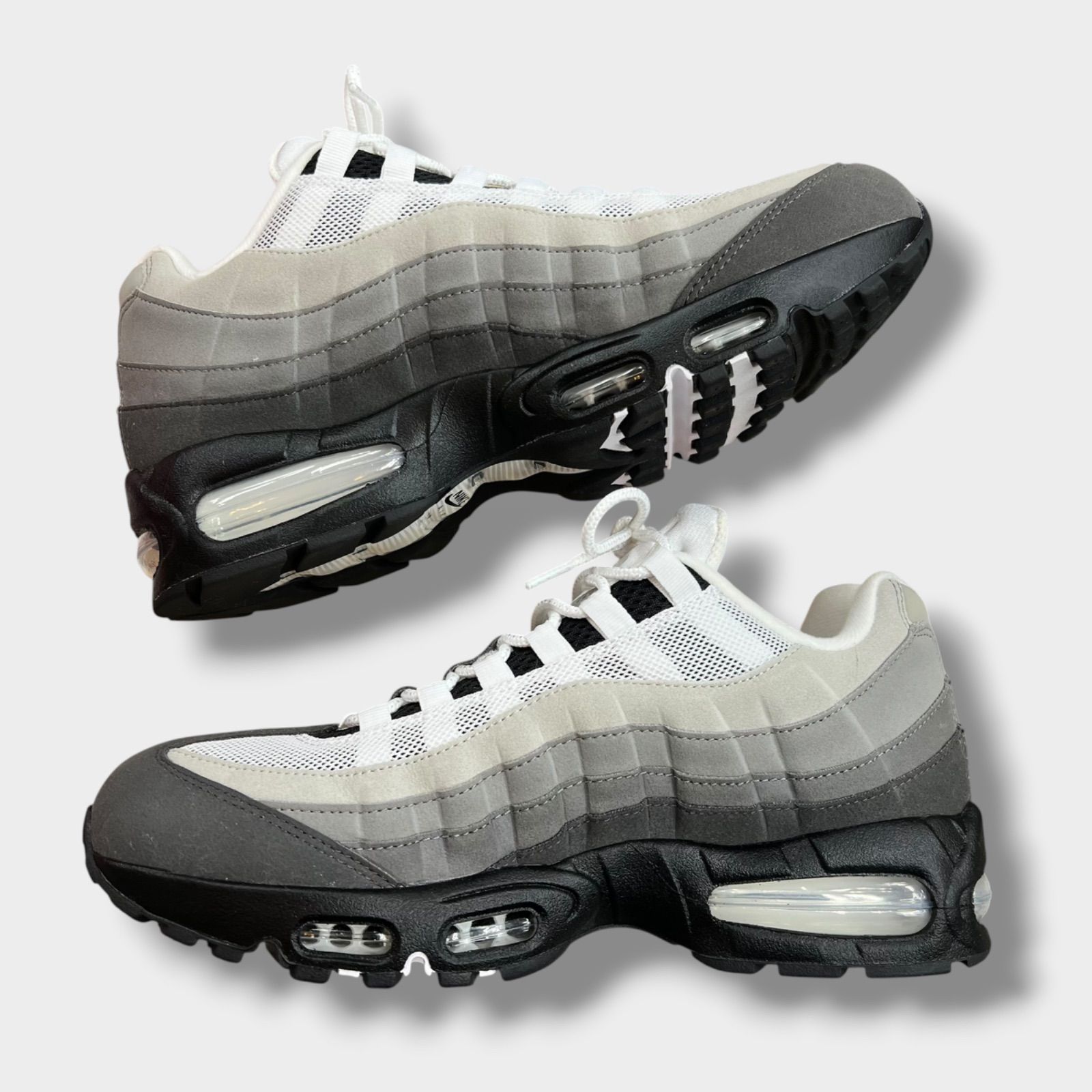 美品】NIKE Air Max 95 OG Big Bubble Granite 28cm HM4740-007 エア 
