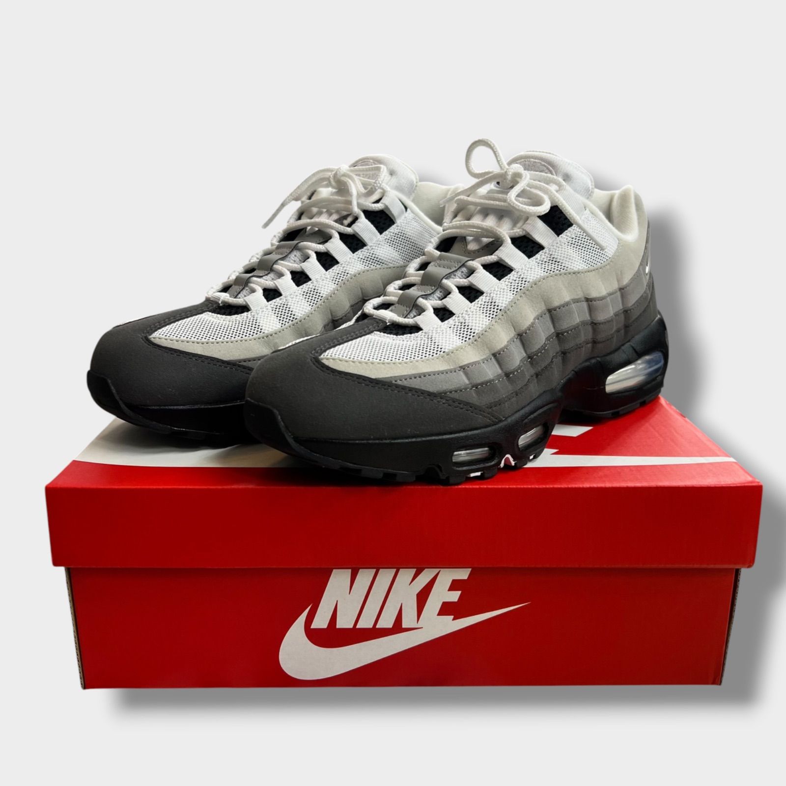 美品】NIKE Air Max 95 OG Big Bubble Granite 28cm HM4740-007 エア 