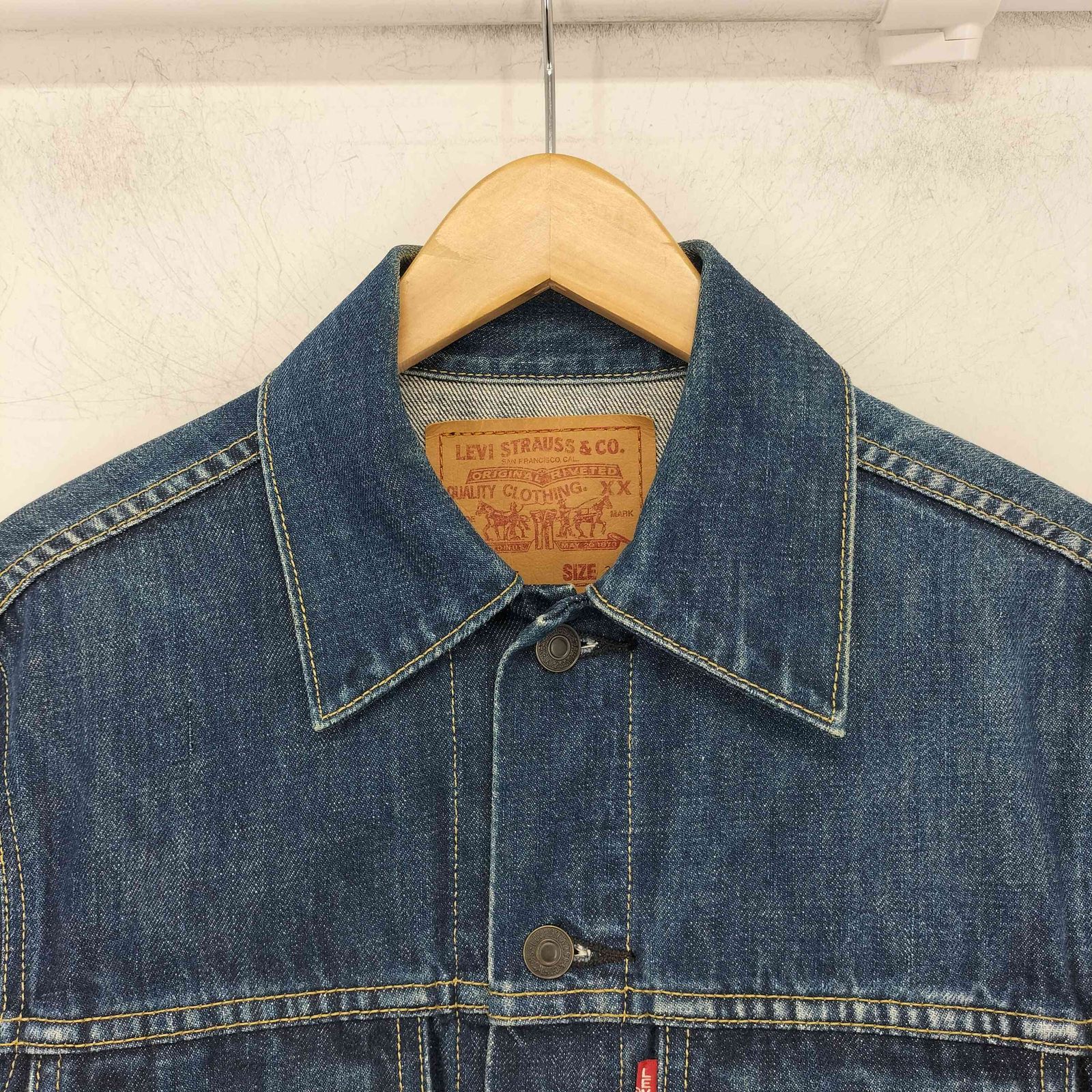 リーバイス Levis 71557-02 3rd BIGE 復刻 デニムトラッカージャケット