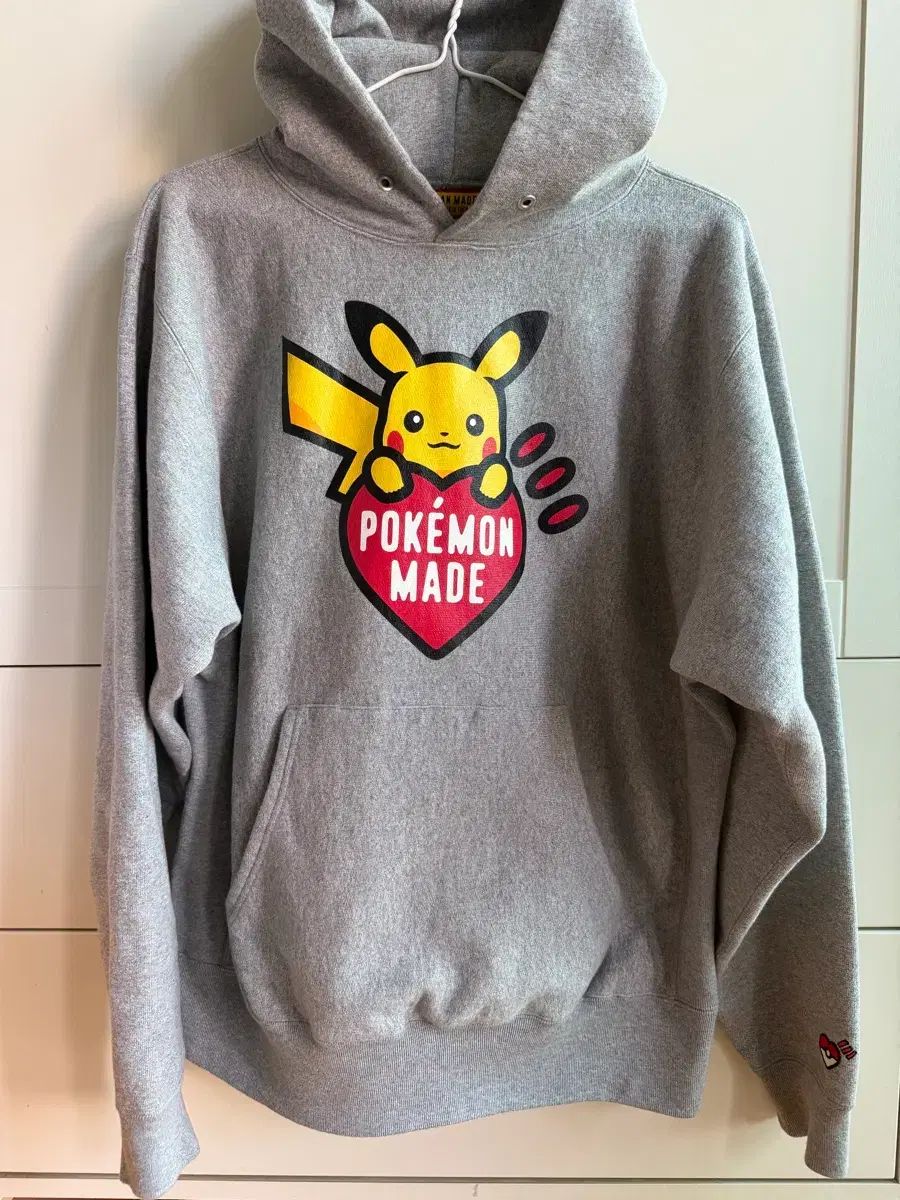 HUMAN MADE × ポケットモンスター メイド ヘビーウェイト フーディー グレー
