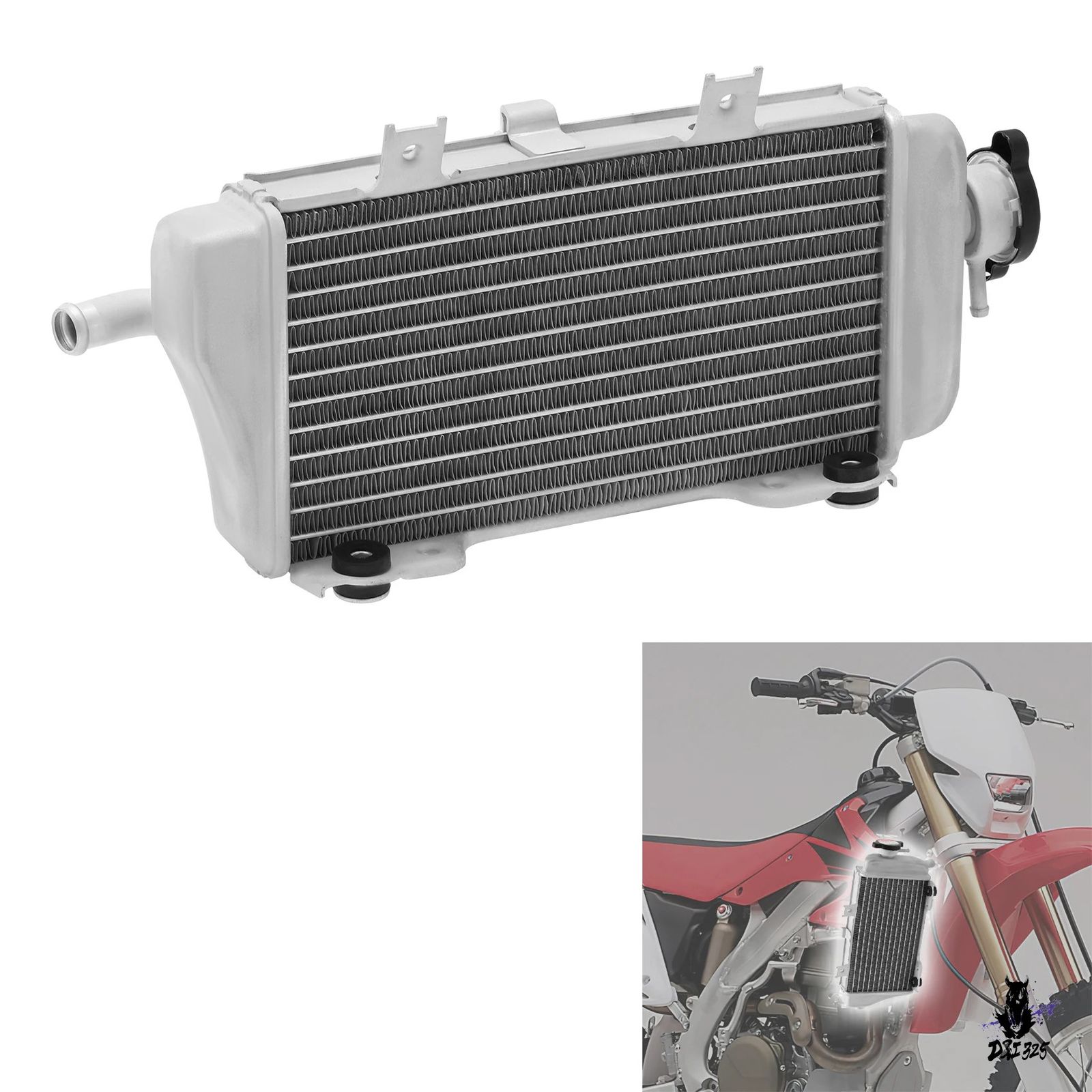 Honda CRF450X 2005-2017 右ラジエーター クーラー冷却 - メルカリ