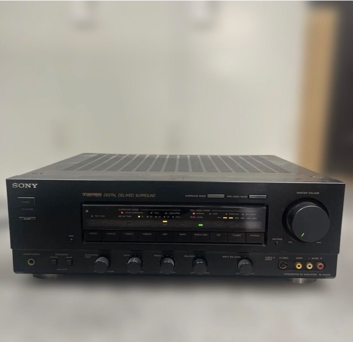 SONY インテグレーテッド AVアンプ TA-AV550 最終値下げ【7/15までの出品】SONY インテグレーテッド AVアンプ TA