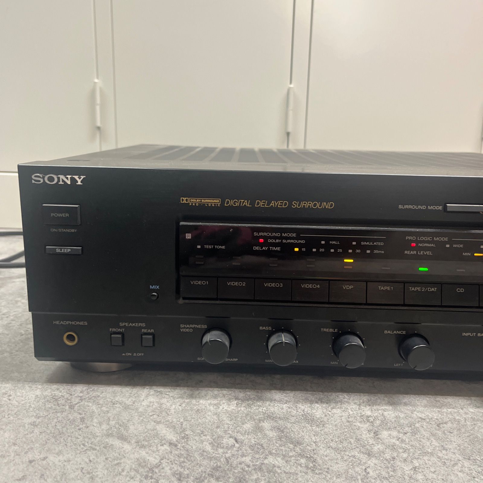 7/20までの出品】SONY インテグレーテッド AVアンプ TA-AV550 【通電