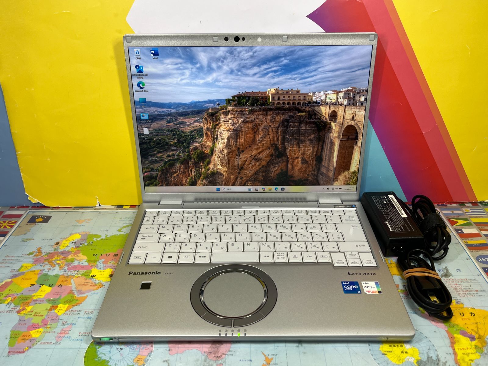 16GB・512GB 良品 CF-FV1 レッツノート 14.0型 QHD 軽量