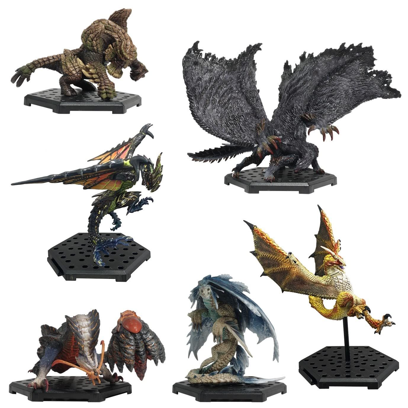 カプコン フィギュアビルダー モンスターハンター スタンダードモデルPlus Vol.23 BOX商品 全6種 6個+ボーナスパーツ PVC ABS製