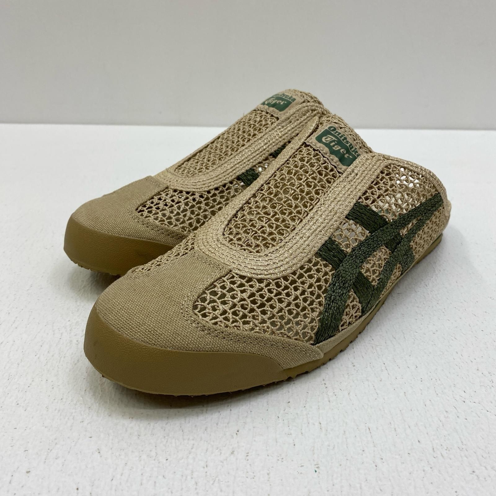 【加古川店】 中古 ONITSUKA TIGER | オニツカタイガー スリッポン MEXICO 66 SABOT 1183C123-252 ベージュ 28cm 【127】