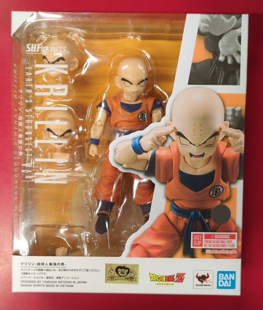 バンダイ S.H.Figuarts ドラゴンボールZ クリリン-地球人最強の男- バンダイナムコ版