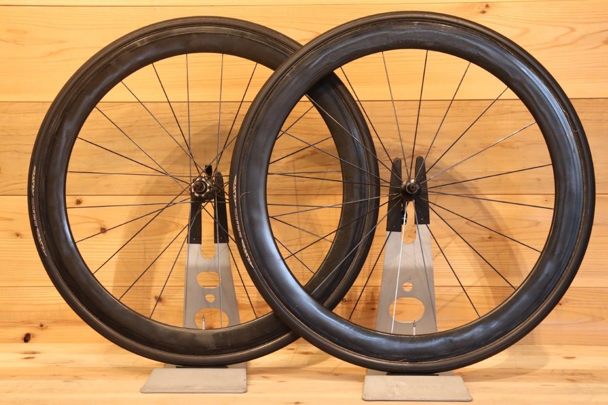 ノバテック NOVATEC R5 50mm カーボン チューブラー ホイールセット カンパ12/11S 【千葉店】