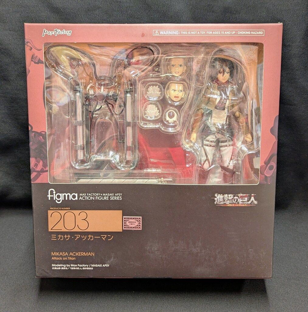 MAXFACTORY figma 進撃の巨人 ミカサ・アッカーマン 203