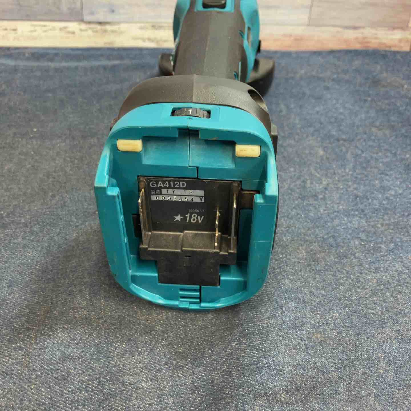 ★マキタ(makita) 100mmコードレスディスクグラインダ GA412DZ【八潮店】 ★マキタ(makita) 100mmコードレスディスクグラインダ GA412DZ【八潮店】