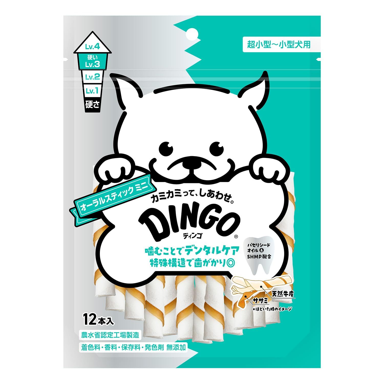 ディンゴ (DINGO) 犬 おやつ オーラルスティック ミニ 12本入 犬